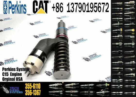 Injector 253-0615 Common Rail Injector 356-1367 3561367 355-6110 244-7715 10R-3264 10R-0956 for C15 Engine