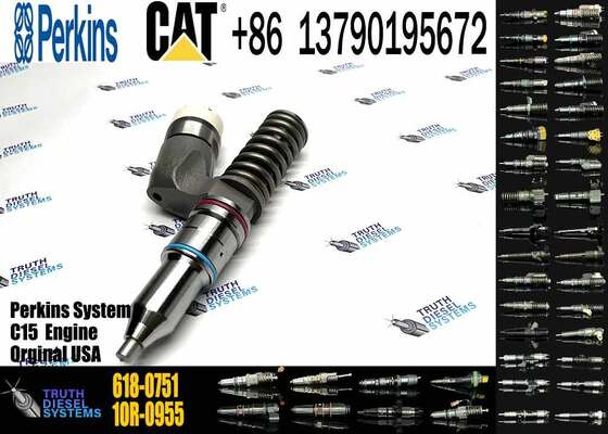 C27 Engine Fuel Injector OEM Brand Excavator Spare Parts 253-0617 374-0751 618-0751
