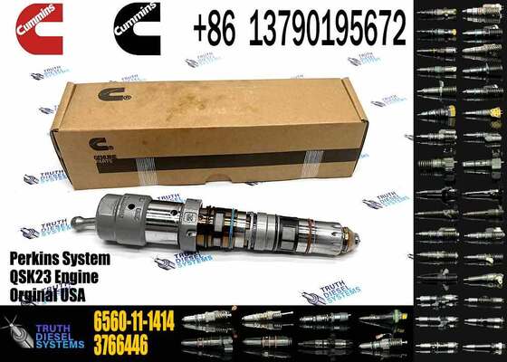 Construction Machinery Engines Parts 4088431 Excavator 6D170 QSK23 QSK60 Diesel Engine Fuel Injector 6560-11-1414