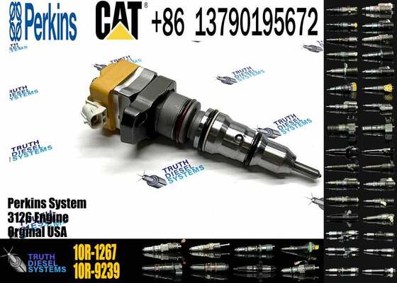 New Diesel Engine Injector 1OR-1267 188-1320 10R-9237 173-9379 10R-0781 4CR0197 156-8895 for Ca-terpillar C3126 Common Rail Steel