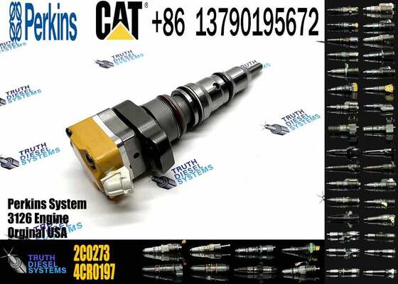 For CAT 3126 Series Excavator Parts Diesel Engine Fuel Injector 2C0273 2c0273