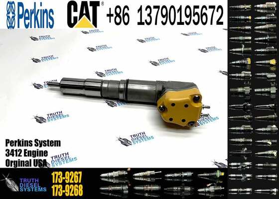 Excavator Parts Fuel Injector Excavator Accessories Diesel Motor Parts 1747526 174-7526 for C-aterpillar CAT 3412E 651E 657E 69D