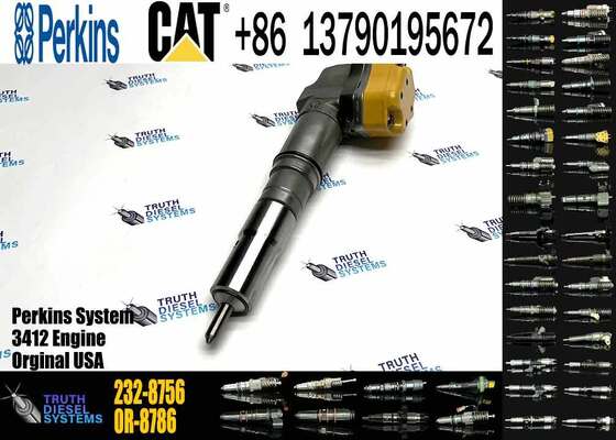 Excavator Engine Parts Fuel Injector 173-9268 138-8756 198-7912 155-1819 232-1168 232-8756 for 3412E 3408 Diesel Fuel