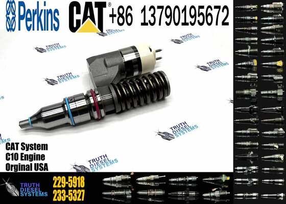 Excavator Injector 10R1814 10R-1814 2295918 229-5918 for C12 Engine Parts Diesel Nozzle Assembly