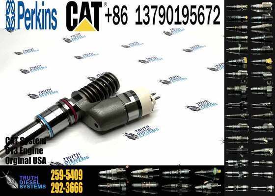 Genuine CAT C13 Engine Fuel Injectors 253-0608 259-5409 292-3666 for C-aterpillar Common Rail System