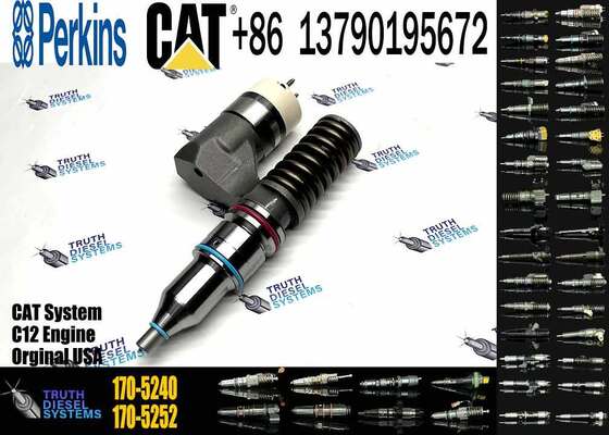 Excavator Injector 1705240 170-5240 20R0055 20R-0055 3175278 317-5278 for C12 Engine Parts Diesel Nozzle Assembly Auto Parts