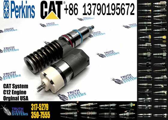 New Condition C12 Engine Diesel Fuel Injector 10R-0961 212-3469 203-3464 317-5279 350-7555 for Excavator Parts