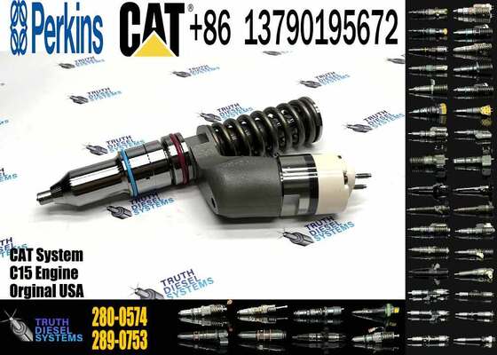 Excavator Injector 2800574 280-0574 10R8989 10R-8989 for C15 Engine Parts Diesel Nozzle Assembly