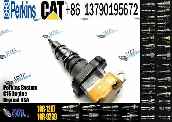 New Diesel Engine Injector 1OR-1267 188-1320 10R-9237 173-9379 10R-0781 4CR0197 156-8895 for Cater-pillar C3126 Common Rail Steel