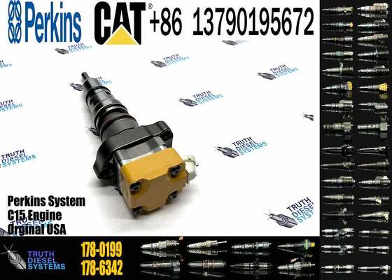 Excavator Injector 178-0199 205-1285 10R-0782 EX630782 178-0198 177-4754 1774754 for 3126 Engine Parts Diesel Nozzle Assembly