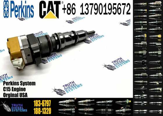 Excavator Injector 218-4109 2184109 10R-9000 10R9000 183-6797 1836797 for 3126 Engine Parts Diesel Nozzle Assembly