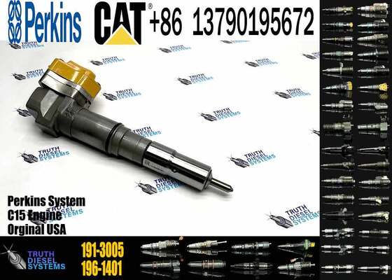 Common Rail Injector 191-3005 198-4752 198-6877 20R-4147 Engine Parts Fuel Injectors for 3412 Engine