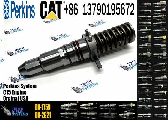 New Diesel Engine Injector for Cater-pillar C3512A Common Rail 0R-1759 7E-9983 9Y-4544 0R-3883 0R-0906 7C-4173 6I-3075 7C-9578