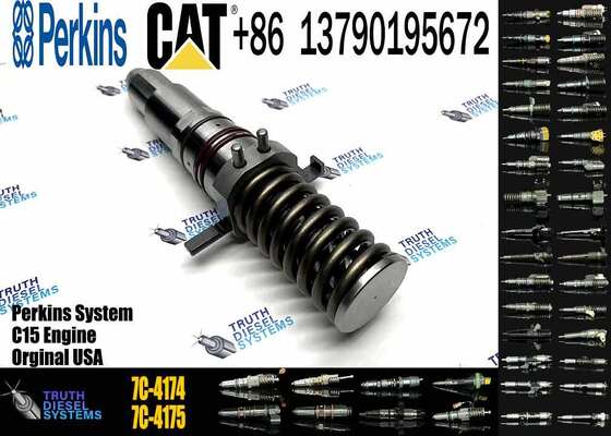 Excavator Accessories Fuel Injector 4W-3563 0R-1759 7C-4174 7E-9983 111-3718 for CAT 3508 3512 for Construction Machinery