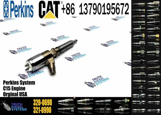 New Quality Common Rail Fuel Injector 320-0690 10r-7673 Engine Fuel Injector for Diesel Engine C6.6 Inyector Injecteur