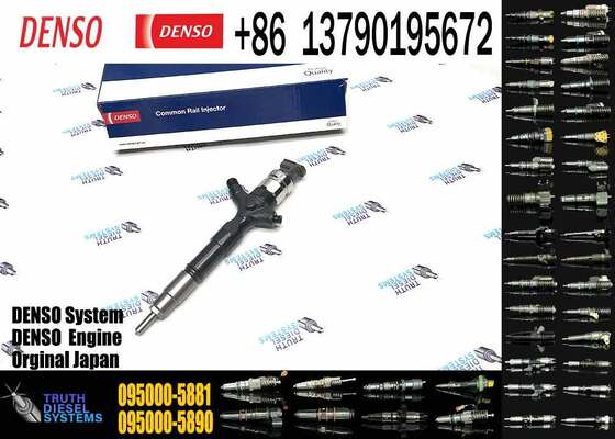 Diesel Common Rail Fuel Injector 095000-5881 23670-30050 Engine Spare Parts Reliable Precise Fuel Injection