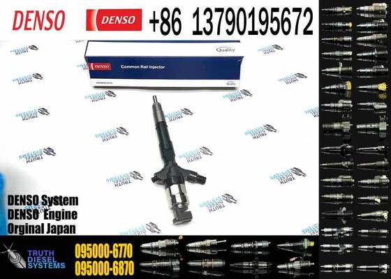 Diesel Fuel Injector 23670-39145 095000-6770 for Toyota Hiace 2KD Common Rail Injection Valves 23670-30150
