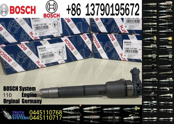 Jakość Wtryskiwacze paliwa dla kolei 0445110768 10169354 0445110789 0445110636 dla silnika PC201013-1101 JAC SAIC Maxus G10 Yunnei fabryka