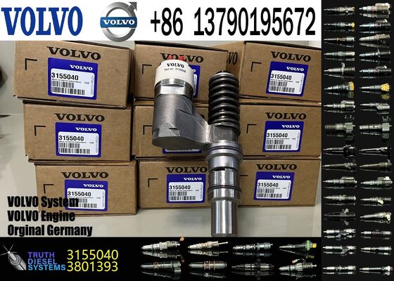 Jakość Części koparki Dostawcy Silnik D12 Wtryskiwacz paliwa BEBE4B12004 3155040 3169521 dla volvo Części maszyn budowlanych fabryka